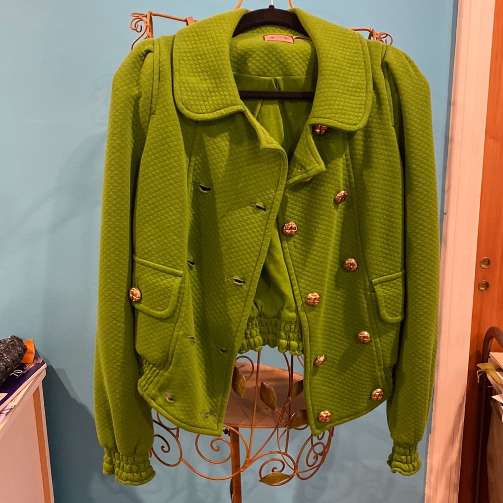 Juicy Couture Green Jacket Y2K